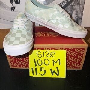 Vans Authentic sz 10.0 Men 11.5 Woman